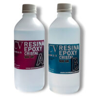 Resina epoxi Cristal 1 kilo