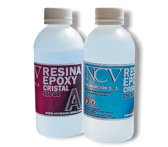 Resina Epoxi Cristal 500gr