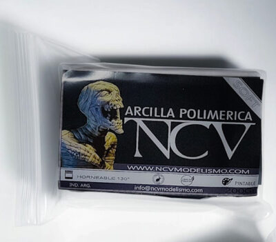 Ncv Arcilla Polimérica Gris Soft 200gr Horneable!