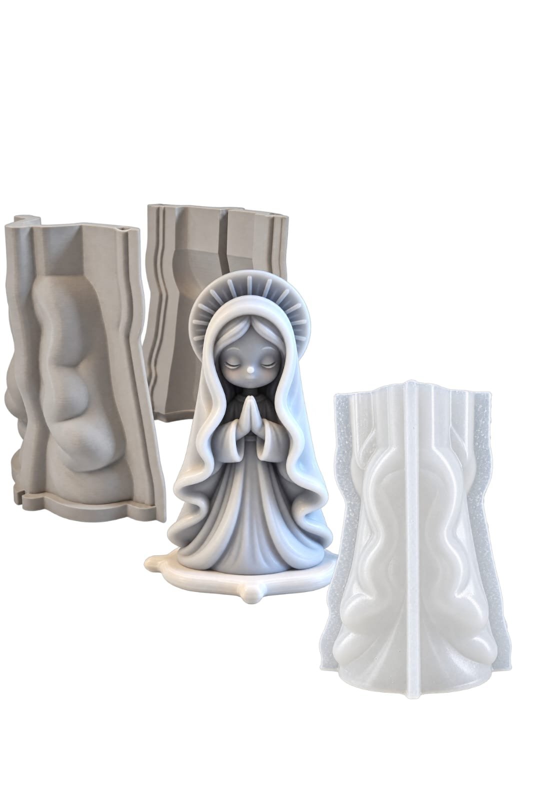 Matriz virgencita 3D